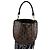 Borsa a mano Louis Vuitton Monogram Fringed Noe MINI Marrone Nero - vista 3