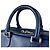 Borsa a tracolla in pelle Loewe Amazona 75 Blu navy - vista 10