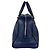 Borsa a tracolla in pelle Loewe Amazona 75 Blu navy - vista 2