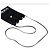 Bolso de hombro de rafia Loewe Negro - vista 10