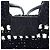 Bolso de hombro de rafia Loewe Negro - vista 12