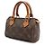 Louis Vuitton Monogram Mini Speedy Handtasche Braun Monogramm - Ansicht 3