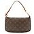 Louis Vuitton Monogram Pochette Accessoires Handbag Pouch Marrone Monogramma - vista 2