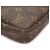 Louis Vuitton Monogram Pochette Accessoires Handbag Pouch Marrone Monogramma - vista 4
