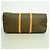 Louis Vuitton Boston Monogram Keepall Bandoulière 60 Marrom - vista 3