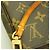 Louis Vuitton Monogram Pochette Accessoires Castaño - vista 8