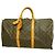 Louis Vuitton Boston Monogram Keepall 50 Marrom