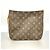 Bolso de hombro Louis Vuitton Monogram Looping MM Castaño - vista 12