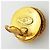Orecchini a clip Chanel placcati oro D'oro - vista 4
