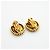 Chanel vergoldete Clip-Ohrringe Golden - Ansicht 6