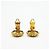 Chanel vergoldete Clip-Ohrringe Golden - Ansicht 7