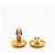 Chanel Gold Plated Clip Earrings Golden - view 3