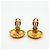 Chanel Gold Plated Clip Earrings Golden - view 8
