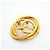 Chanel vergoldete Brosche Golden - Ansicht 2