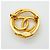 Chanel vergoldete Brosche Golden - Ansicht 5