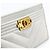 Tarjetero Chanel Boy Chevron Caviar Blanco - vista 6