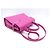 NUOVA BORSA A MANO DELVAUX TEMPETE MM IN PELLE ROSA BORSA A TRACCOLLA PURSE - vista 4