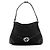 Borsa a tracolla media Gucci Canvas Reins Nero