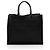 Autre Marque Book Tote Large in pelle di vitello goffrata Dior Oblique Nero