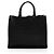 Autre Marque Book Tote Large in pelle di vitello goffrata Dior Oblique Nero - vista 3