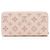 Portafoglio Zippy Louis Vuitton in pelle Mahina Rosa - vista 3