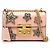 Borsa a tracolla Gucci Padlock Star Chain Rosa