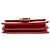 Borsa a tracolla Gucci Interlocking G Chain Rosso - vista 3