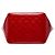 Louis Vuitton Monogram Vernis Bellevue PM Handtasche Rot - Ansicht 3