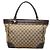 Gucci Mayfair GG Canvas Tote Bag Braun Beige
