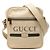 Bolso de hombro con estampado de logo Gucci Blanco