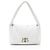 Borsa a spalla Monaco Medium in pelle di vitello Balenciaga Bianco