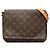 Louis Vuitton Monogram Musette Tango kurze Schultertasche Braun