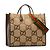 Borsa a tracolla 2WAY Gucci Jumbo GG Marrone Beige - vista 3