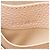 Chloé Clutch Joe Chloe de piel de becerro granulada Castaño Beige - vista 5