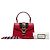 Borsa a tracolla 2-Way Gucci Sylvie Rosso