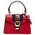 Borsa a tracolla 2-Way Gucci Sylvie Rosso - vista 2