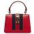 Borsa a tracolla 2-Way Gucci Sylvie Rosso - vista 4