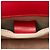 Borsa a tracolla 2-Way Gucci Sylvie Rosso - vista 8