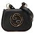 Cartera de hombro y tarjetero Gucci Blondie Negro
