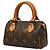 Borsa Louis Vuitton Mini Speedy Monogram Marrone - vista 2