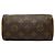 Borsa Louis Vuitton Mini Speedy Monogram Marrone - vista 3