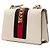 Borsa a tracolla Gucci Sylvie Bianco - vista 2