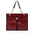 Gucci Rajah Großer Shopper aus Leder Rot