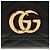 Gucci GG Marmont Continental Wallet aus gestepptem Leder Schwarz - Ansicht 7