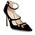 Jimmy Choo Velvet Lacey Pumps - Size 9 / 39 Nero