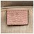Gucci Große Satchel-Tasche aus Leder mit GG-Anhänger Pink - Ansicht 8