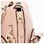 Gucci Große Satchel-Tasche aus Leder mit GG-Anhänger Pink - Ansicht 9