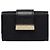 Portachiavi Gucci GG Canvas Logo Plate Nero
