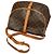 Borsa a tracolla Louis Vuitton Monogram Saumur 35 Marrone - vista 10