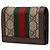 Cartera corta Gucci Ophidia GG Supreme Castaño Beige - vista 2